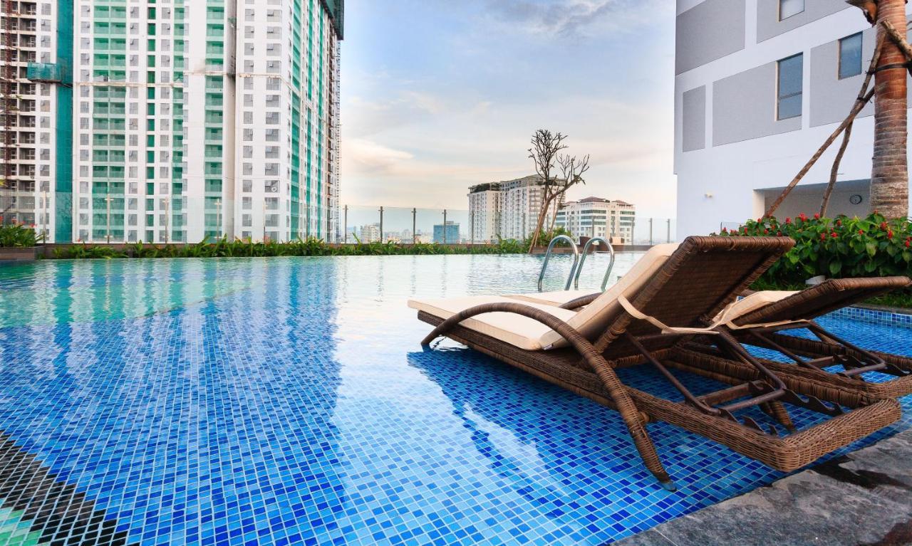 הו צ'י מין סיטי Rivergate Apartment - Gym & Pool מראה חיצוני תמונה