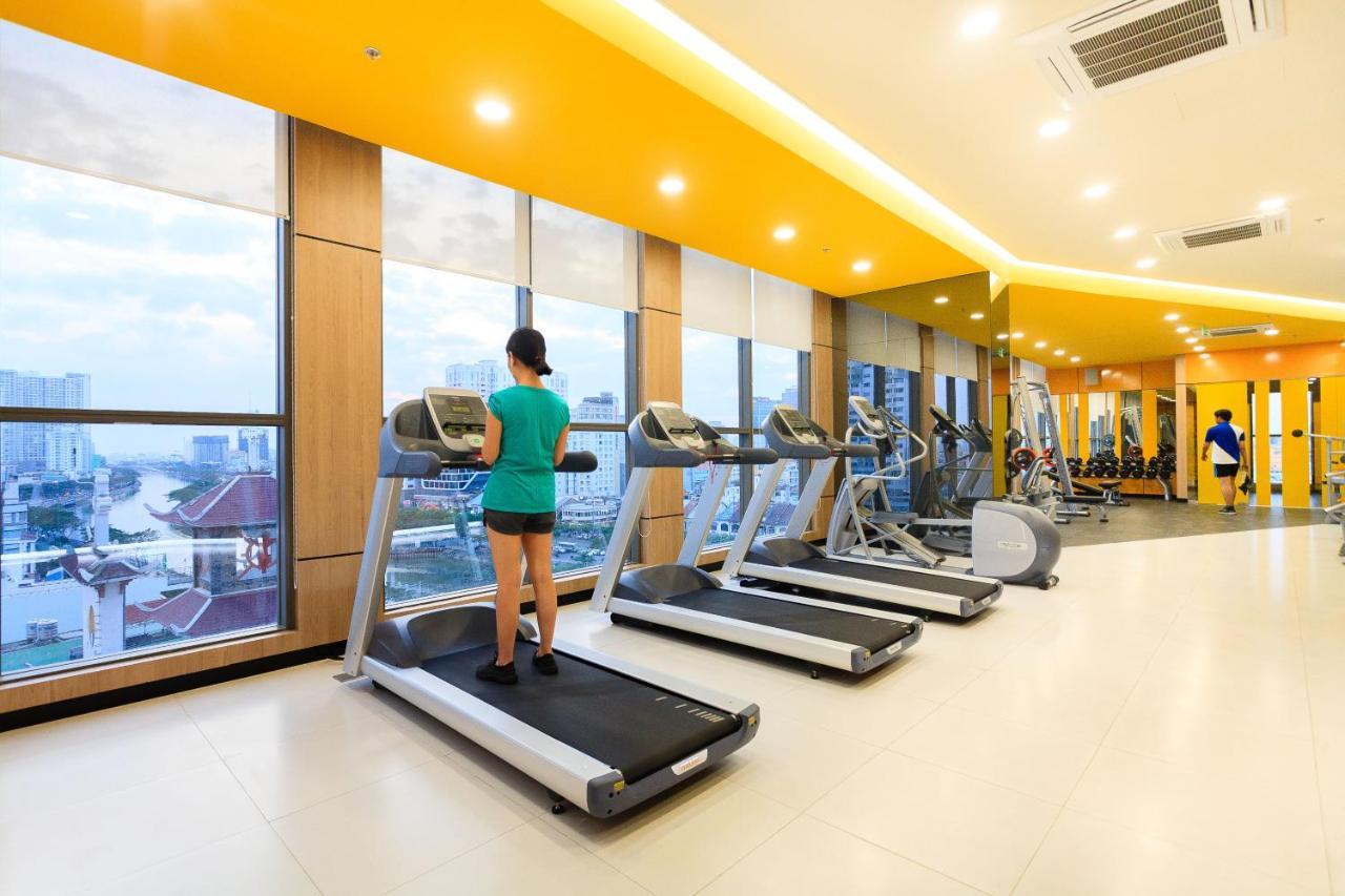 הו צ'י מין סיטי Rivergate Apartment - Gym & Pool מראה חיצוני תמונה