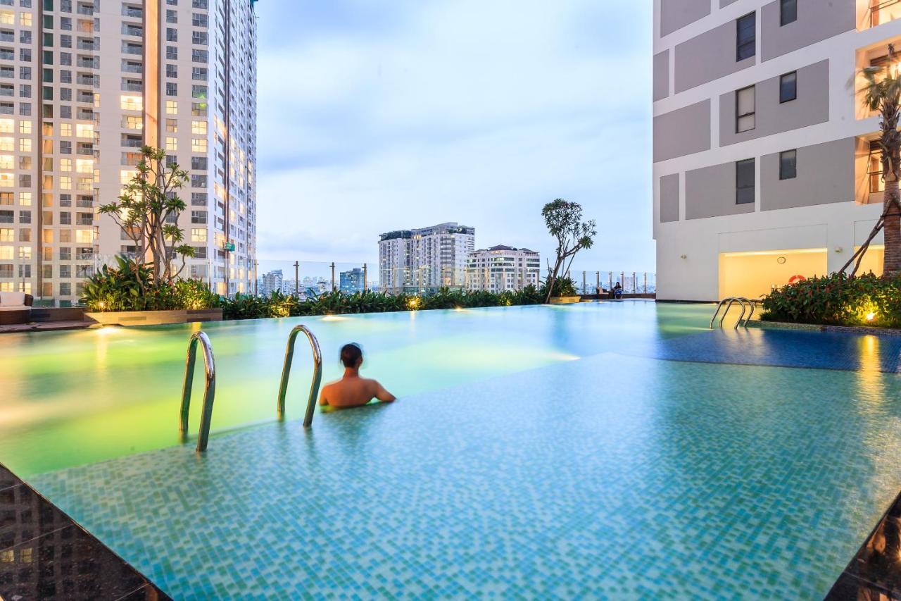 הו צ'י מין סיטי Rivergate Apartment - Gym & Pool מראה חיצוני תמונה