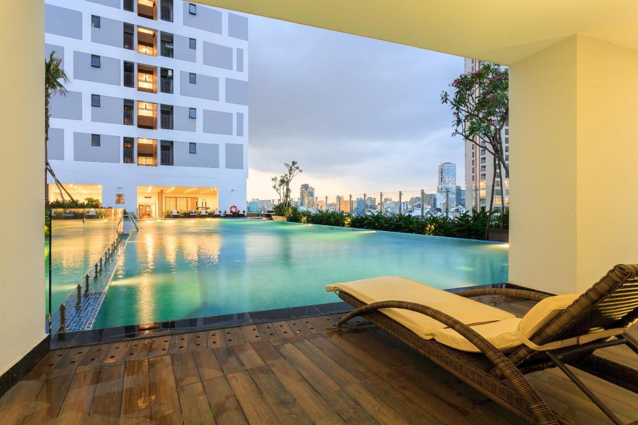 הו צ'י מין סיטי Rivergate Apartment - Gym & Pool מראה חיצוני תמונה