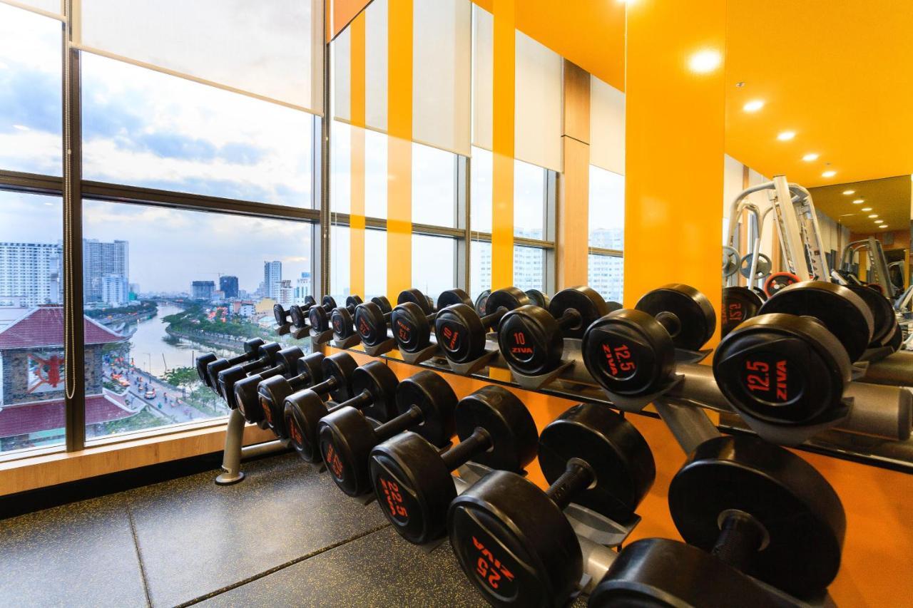 הו צ'י מין סיטי Rivergate Apartment - Gym & Pool מראה חיצוני תמונה