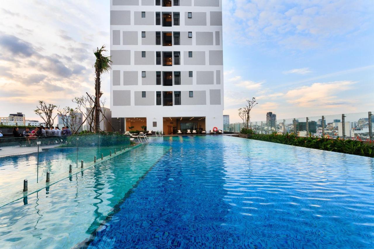 הו צ'י מין סיטי Rivergate Apartment - Gym & Pool מראה חיצוני תמונה